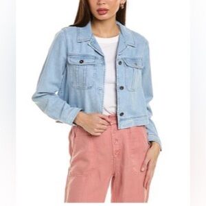 Bella Dahl Flap Pocket Utility Jacket EUC Size M